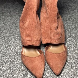 Women's Suede Pointed-Toe Shoes